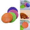 Vibrant Silicone Pet Dog Frisbee For Large Dog Outdoor Training And Fun Play