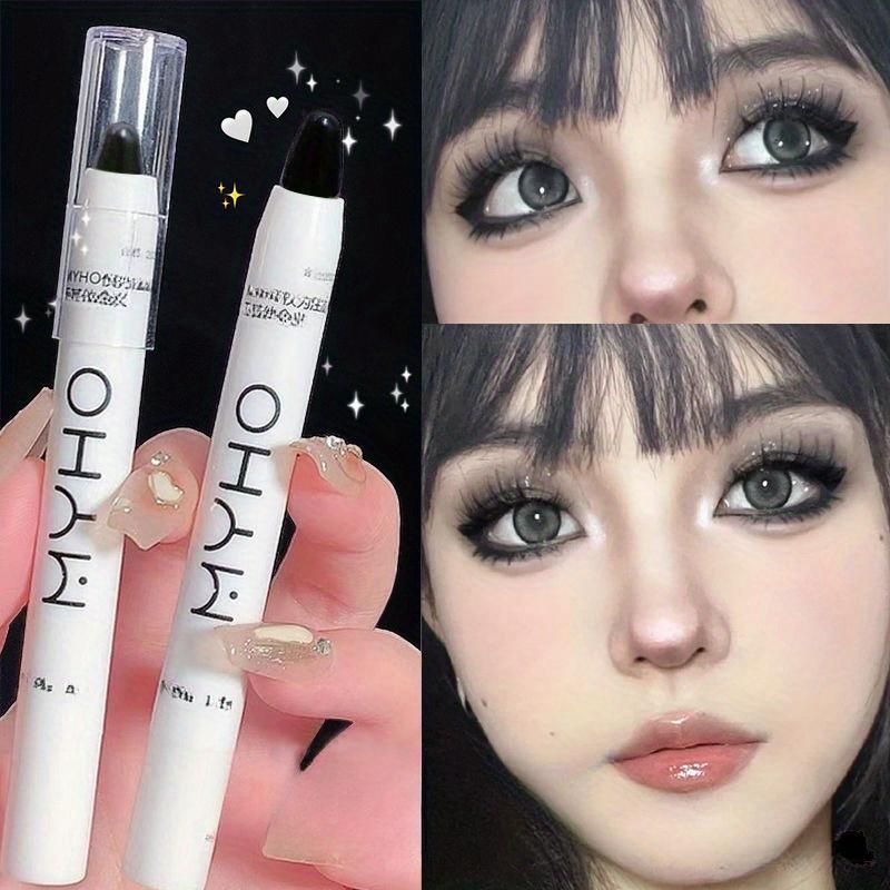 Glitter Chameleon Pink Eye Shadow Pen Lying Silkworm Highlighter Eye Head Brightening White Pearlescent Eyeliner Pencil Makeup