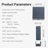 15 in 1 USB C Docking Station HDMI DP 4K HD Vertical USB C HUB with Triple Monitor,RJ45 1000M,USB 3.0/2.0,PD 3.0,SD/TF,Audio 3.5