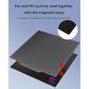 PEI Sheet 235x235 Spring Steel Sheet for Ender 3 / Ender 5 Neptune 4 Pro 3d Printer Heated Bed PEO PEY H1H Magnetic Build Plate
