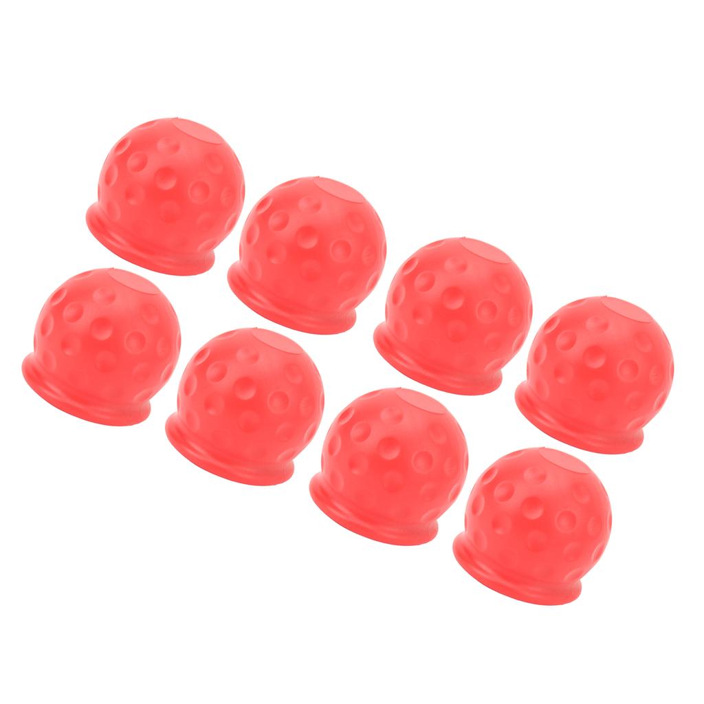 8 Stück LKW-Anhängerkupplungskugelabdeckung 50 mm Starker Schutz Weiche Robuste Anhängerkupplungskugelabdeckung für Wohnmobil Wohnwagen