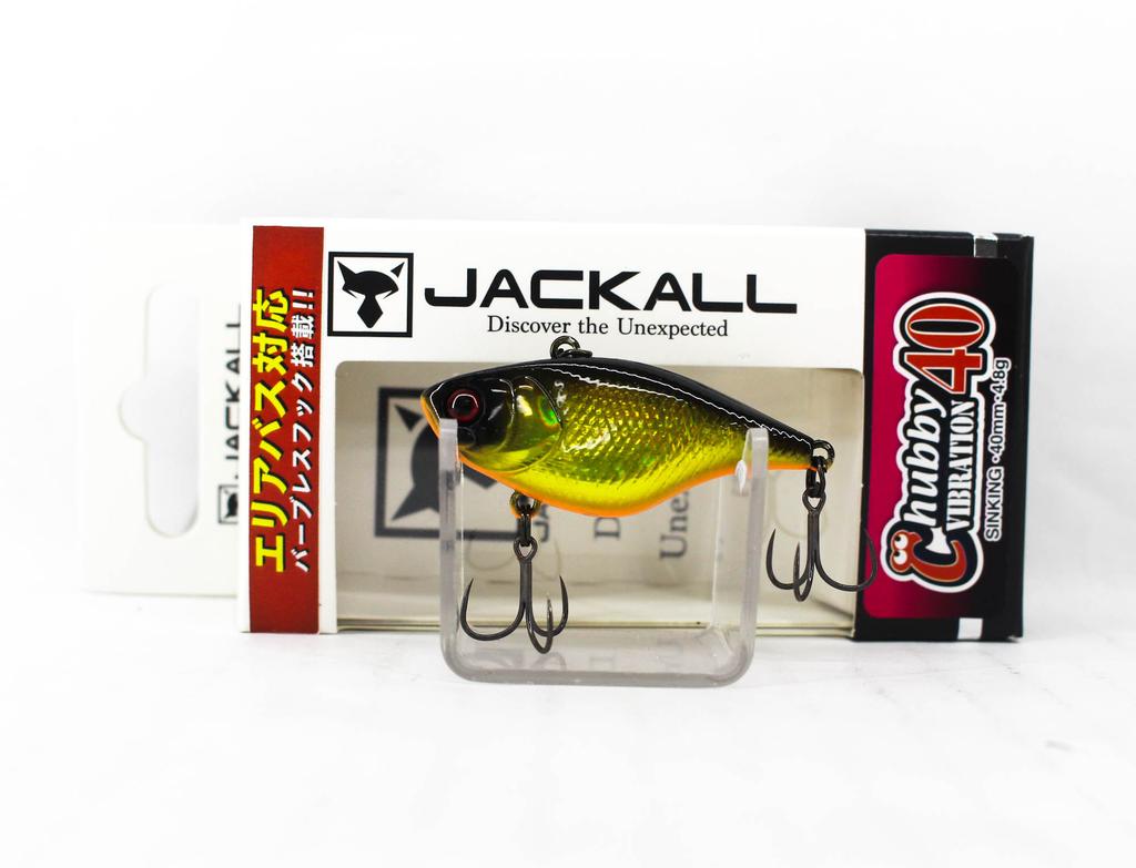 Jackall Chubby 40 Area Vibration Lure HL Gold & Black (9217)