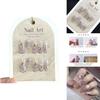 Fairy Chic Mermaid Skirt With Pearl Shell And Cat Eye Design Readytowear Stickers Nail