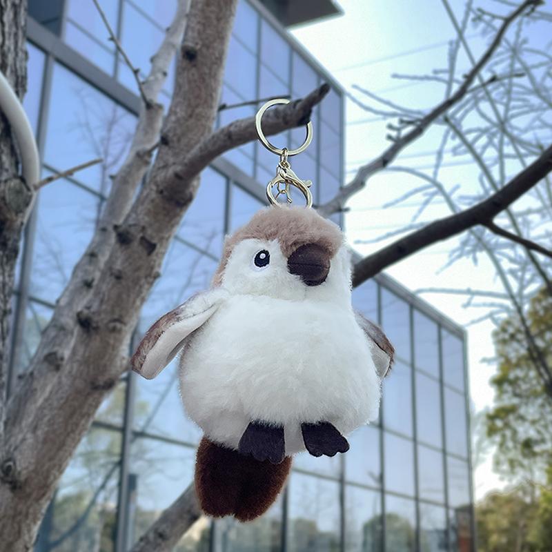 10Cm Cute Sparrow Doll Small Pendant Ins Cute Bird Plush Toy Doll For Girl Gift Plushie Stuffed Toys Keychain Bag Pendant