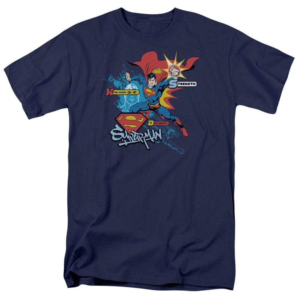 

Superman Abilities T-Shirt - Regular or Tank - to 5X S