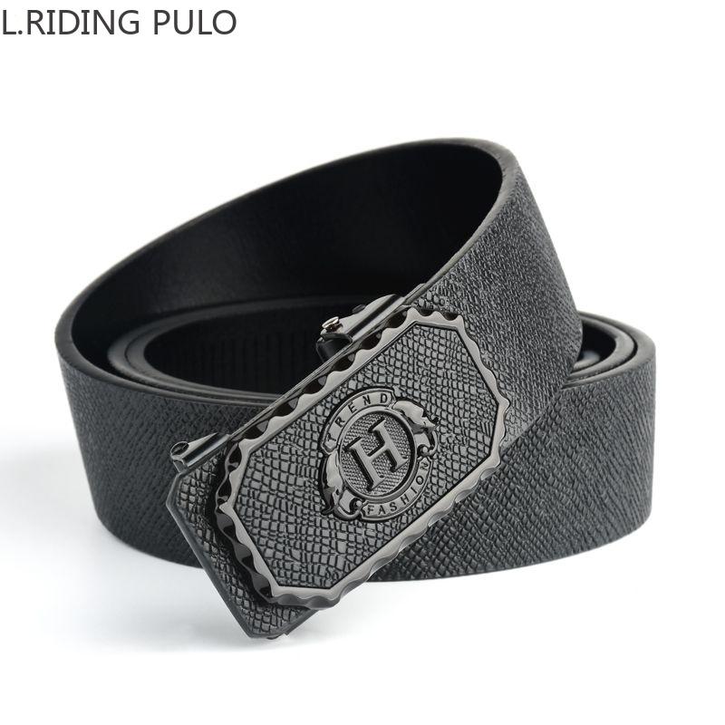 Men's Belt Business Versatile Fashionable Toothless Underwear Automatic Buckle Belt