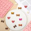 Silikonová forma na mašličky Čokoláda Cukrová bonbónová mašlička Řemeslná forma Topper na cupcake Dekorace na cake pops Kuchyňské potřeby na pečení