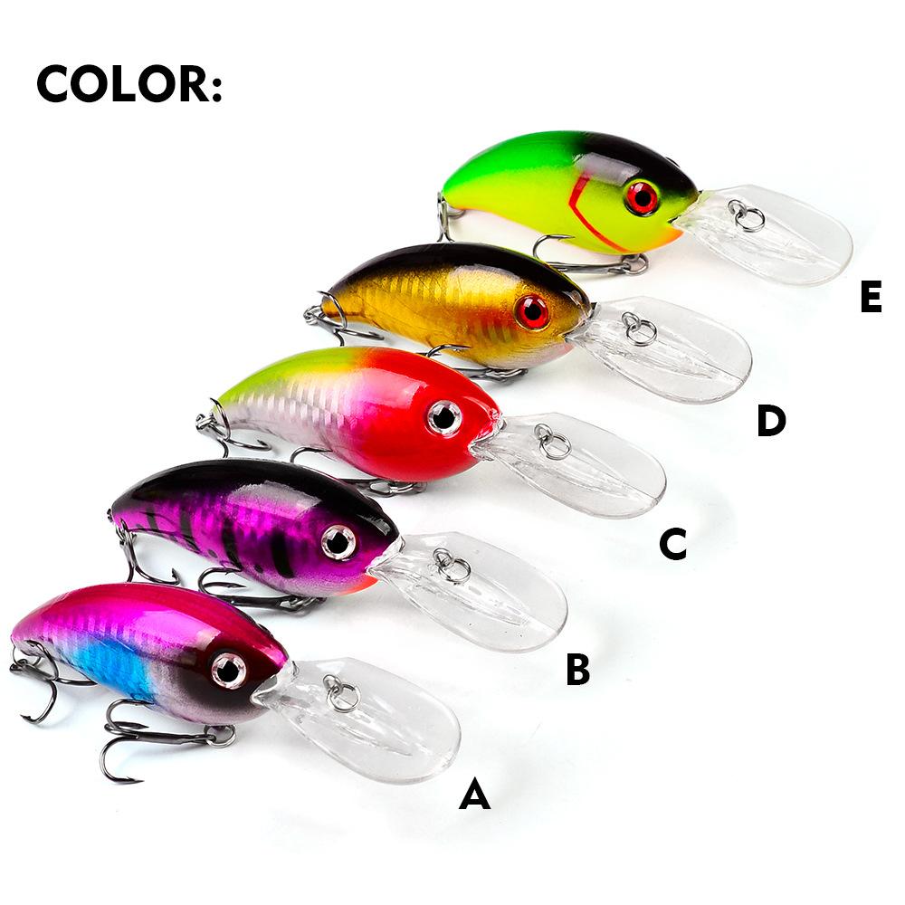 10cm-14.19g Plastic Bait Rock Little Fatty Lure Bait 6# Hook