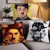 Mime C-Charlie C-Chaplin Kissenbezug Büro Kissen Geeignet für Sofa Auto Schlafzimmer Dekorative Kissenhülle