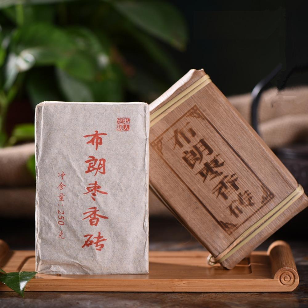 250g Yunnan Menghai Old Pu er Brick Tea Brown Fragrant Cooked Pu erh