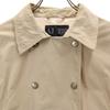 Armani Jeans Trench Coat 44 Beige Women Used