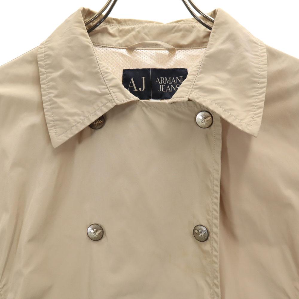Armani Jeans Trench Coat 44 Beige Women Used