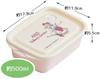 Skater Delivery Service Art Studio Ghibli 500ml Antibacterial Food Storage Made in Kiki's 2-Pack Containers, Japan, FCN2WAG-A