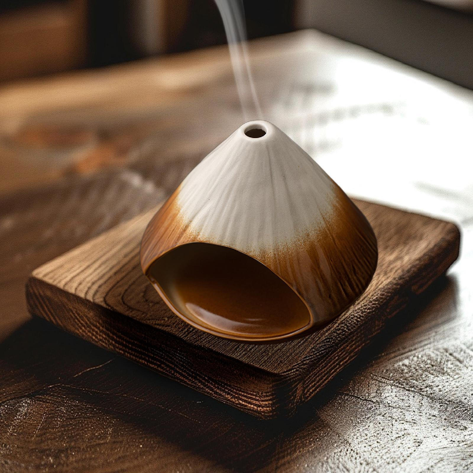 

Holder, Burner Desk Office Bedroom Smudge Bowl коричневый