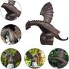 Realistic Garden Fountain Dragon Statue Dragon Pattern Retro Fountain Spray Dragon Resin Water Spray Dragon Home