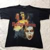 Marilyn Manson Rockband Grafik Schwarz Unisex T-Shirt Für Männer Frauen S5XL Unisex T-Shirt