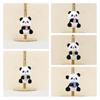Soft Cuddly Cartoon Panda Plush Keychain Bag Charm Adorable Animal Figure