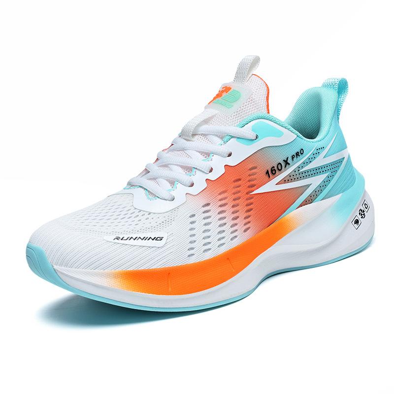 2025 new large size 48 men's 47 student body test shock absorption and rebound outdoor breathable running shoes men's sports running shoes
