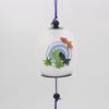 Shoho Glass Wind Chime with Goldfish Made In Japan Design,