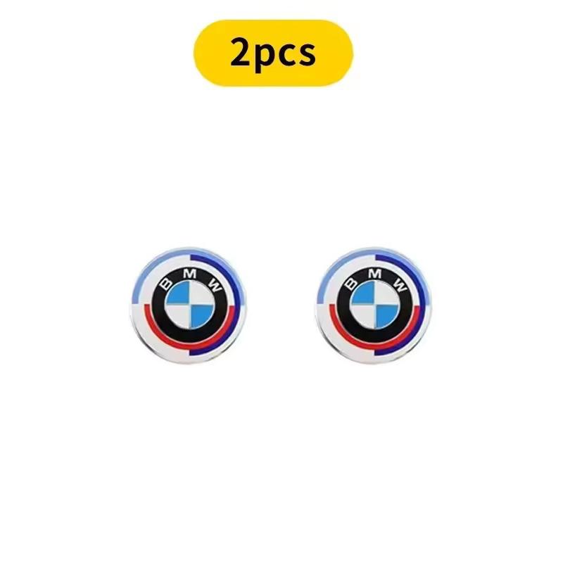 BBJG8 11mm 14mm Car Remote Key Emblem Badge Radio Button Sticker for BMW M Performance E39 E46 E90 E30 E60 E91 E92 F30 F31 Z4 X3 X5 X7