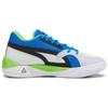 Puma TRC Blaze Court White Black Ultra Blue Men Sneakers Platinum-Grey 376582-31