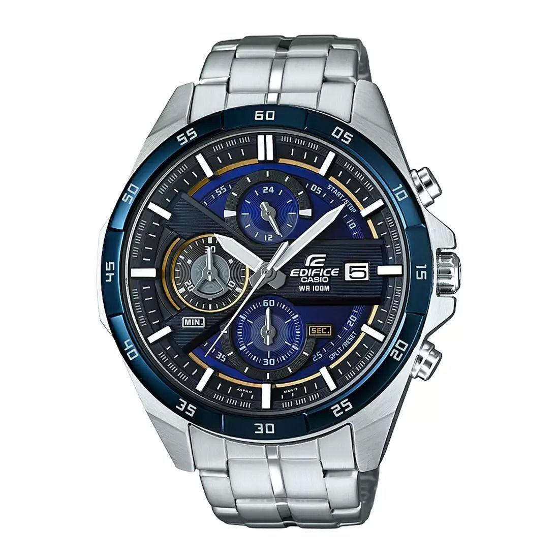 

Часы мужские серебристые с хронографом, Silver Chronograph Men s Watch, Casio