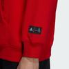 adidas CNY Logo Print Drawstring Long Sleeve Sweatshirt Men Tops Red HZ3036