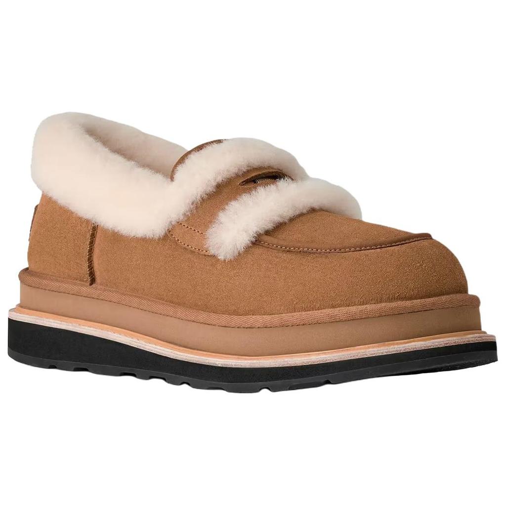 Sacai X UGG Loafer Chestnut Unisex Sneakers Tan 1178370-CHE