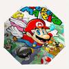Super Mario Bros. Automatic Open/Close Umbrella   Compact Travel Umbrella, 8 Rib Heavy Duty Construction, Ideal Gift, 101