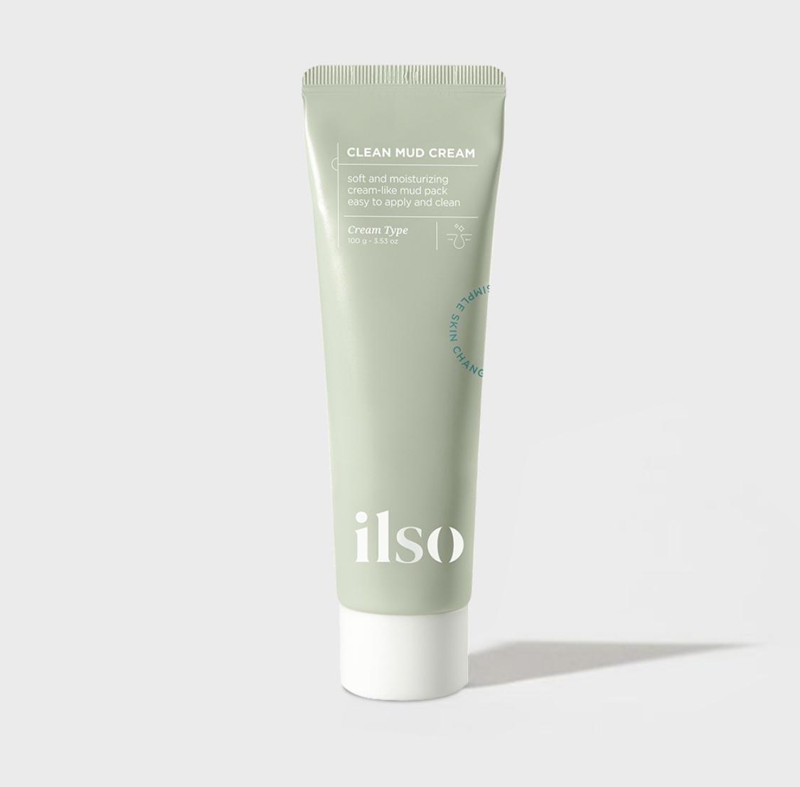 

ilso Clean Mud Cream Type Мягкая и увлажняющая грязевая маска 100 г