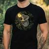 Unisexs Koala Moonlight Print Cotton TShirt Size XS To XL