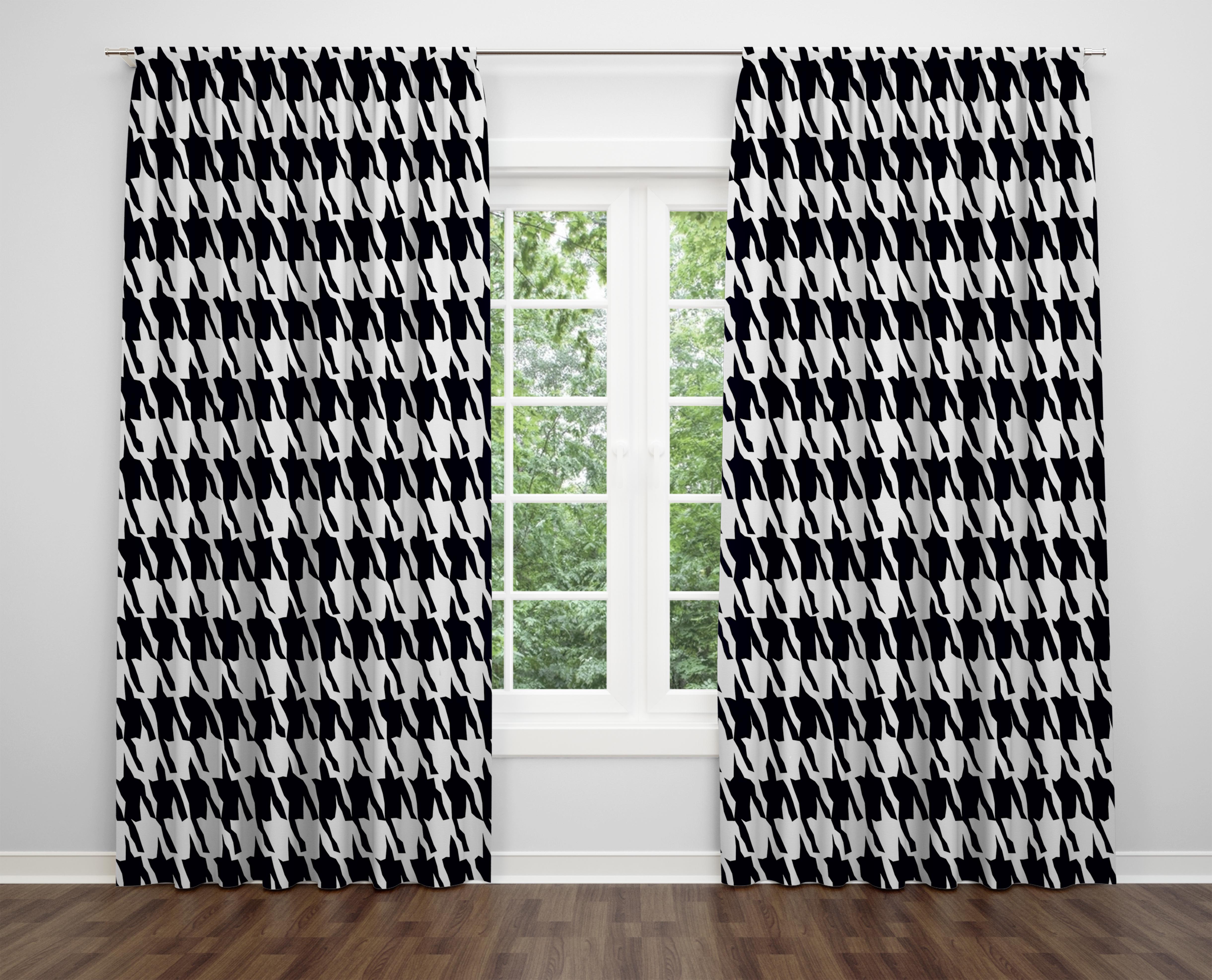 

Декоративний дизайн, високоякісна бавовняна тканина, ви можете вибрати одну або подвійну фіранку з крила 1 piece різнокольоровий