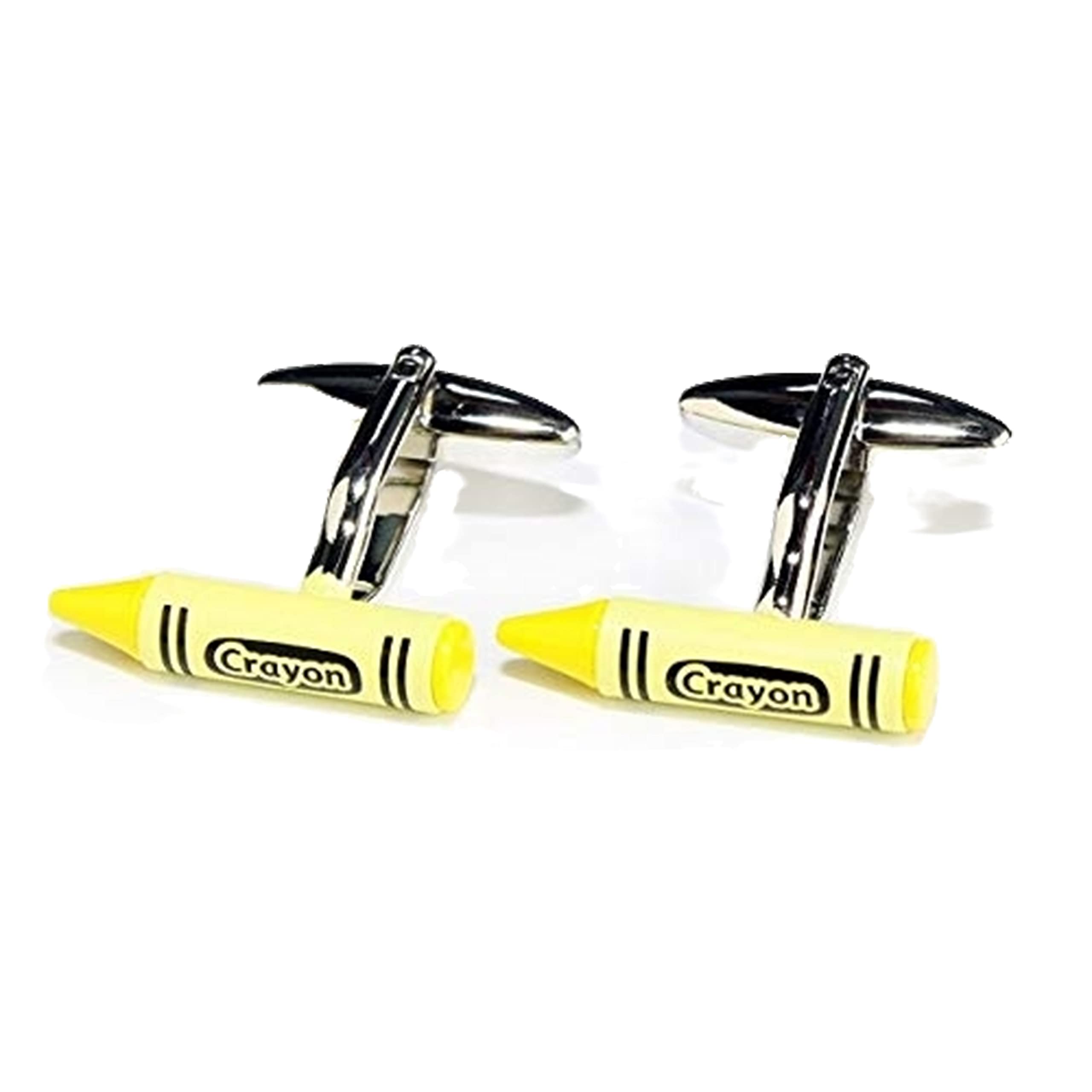 

Запонки Kamakura Cufflinks Workshop Yellow Crayon Cufflinks cf1287