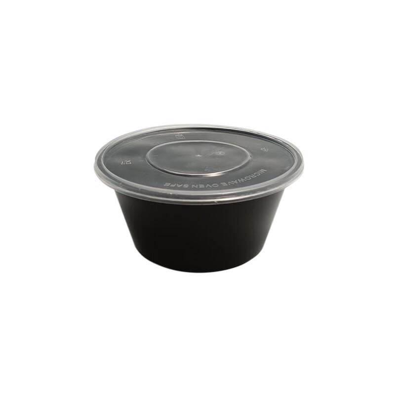 Disposable Plastic Round Takeaway Bowl