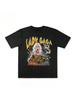2025 American Vintage Vintage Beauty T-Shirt Ladygaga Cotton Fashion 'unisex And Wo'unisex Hip Hop Short Sleeve Summer