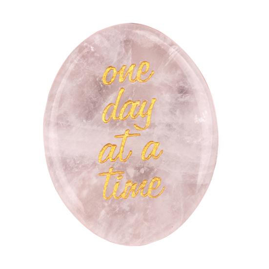 Natural Crystal Palm Stone for Meditation Relaxation Pocket Size Soothing Therapy Stone Personalized Gift for Any Occasion