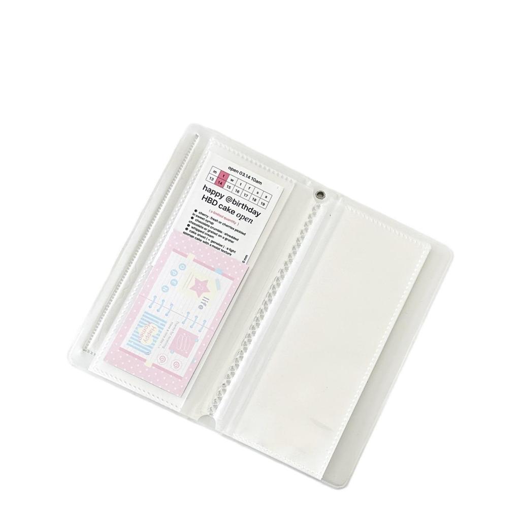 Simple Bow Cartoon Photocard Holder Album