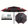 Folding Fishing Umbrella Enlarged, Fish Umbrella, Specially Designed for Fishing, Sun Protection and Rain Protection