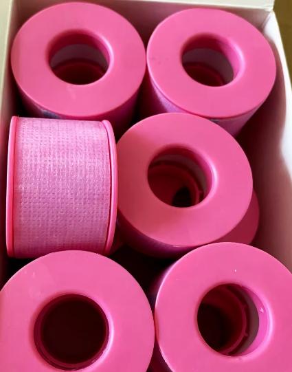 Colorful Eyelash Tape for Sensitive Skin Custom Logo Silicone Gel Paper Micro Foam Tape Lash Tape for Lash Extensions