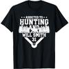 Addicted To Bear Hunting & Will Smith Kansas City Baseball T-Shirt1