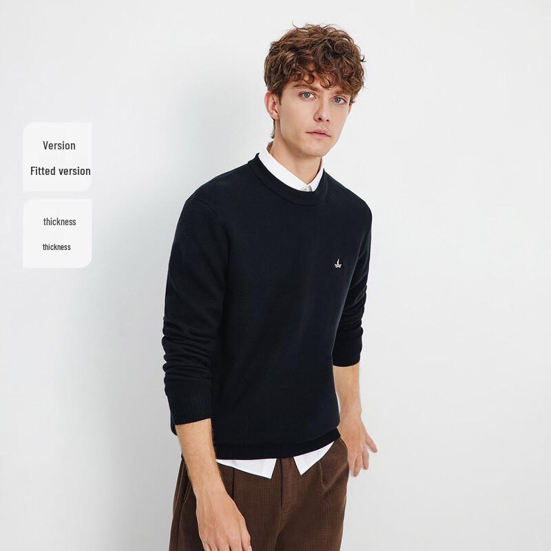 Navigare Men's Crew Neck Knit Sweater