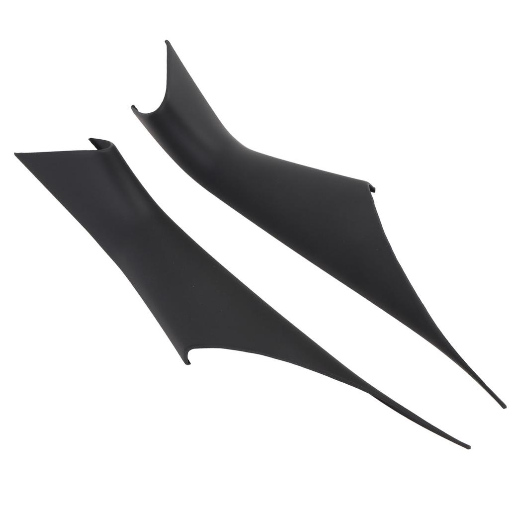 Paar Innentür-Ziehgriffabdeckungen Links Rechts Seite Mattschwarz Innentür-Ziehgriffabdeckung