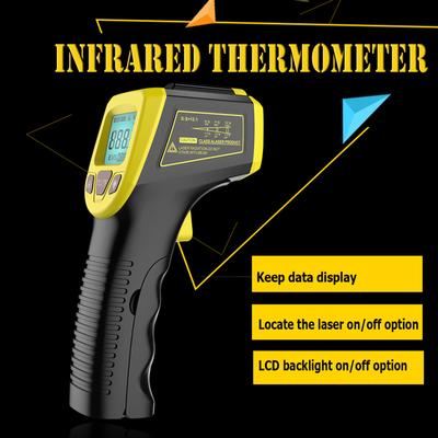 Infrarot-Thermometer, berührungslose digitale Laser-Temperaturpistole 58 Grad