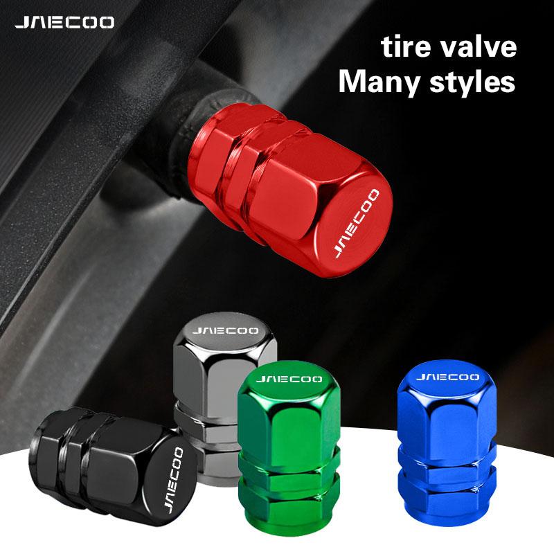 4Pcs Car Styling Tire Valve Caps Stem Dustproof Covers Auto Accessories For Chery Jaecoo J7 J8 2023 2024 2025 6 7 PHEV J5 J6 EV