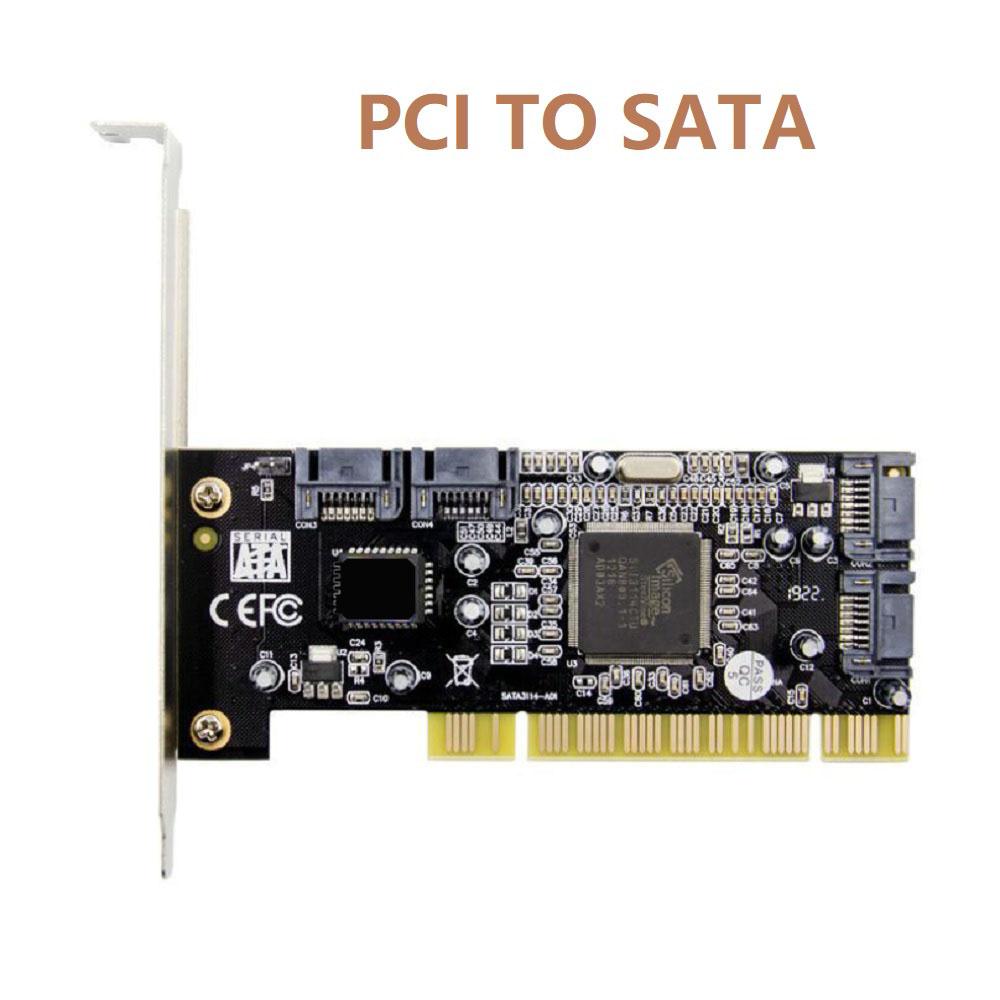 

Durable PCI To SATA Controller Adapter Card Converter Support RAID 0, 1, 5, 0+1