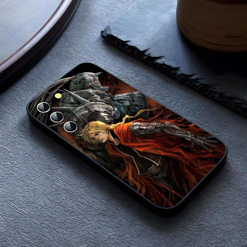 F-FULLMETAL A-ALCHEMIST Phone Case For Samsung Galaxy S26 S24 S23 S22 S25 S21 S20 Ultra Fe Plus A54 A24 A55 A53 Coque