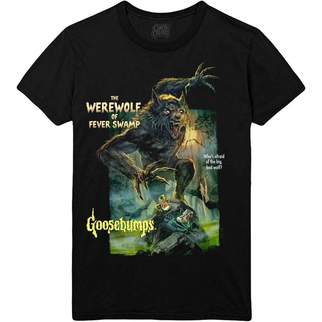 Goosebumps The Werewolf of Fever Swamp T-Shirt – Vintage Horror Graphic Tee XL