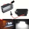 1/2Pcs License Plate Light for Ford KUGA S MAX MONDEO MK4 MK5 MK2 FIESTA 2008-2019 FOCUS ABS Plastic 12V LED Number Signal Light