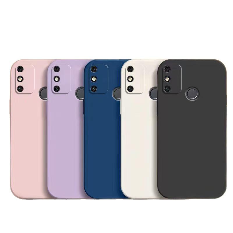 Honor 9A Solid Color Rubik's Cube Liquid Full Coverage Anti-drop Soft Case - New Model
