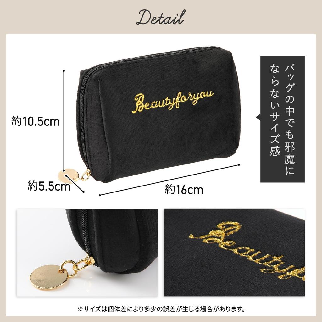 La HirodOr Makeup Red Yet Highly Cute Pouch for Perfect for Travel and Pouch, [Compact Functional!] Women, Carrying.
